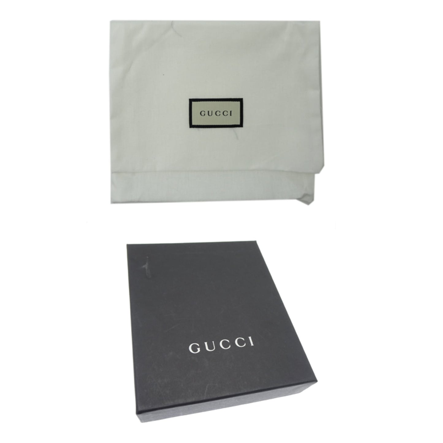 Gucci Beige Brown Gg Canvas Leather Wallet (Bi-Fold) ( )