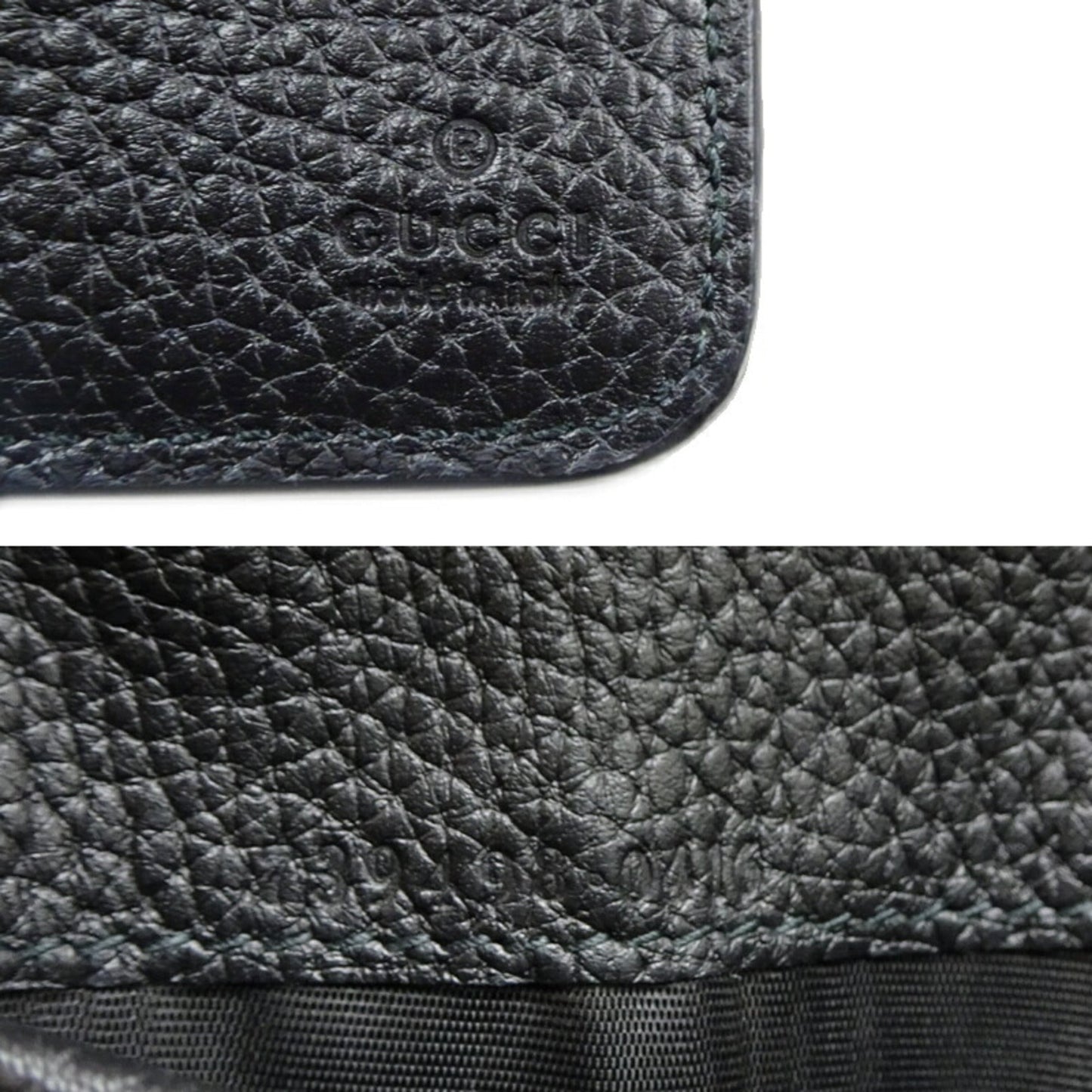 Gucci Black Leather Wallet (Bi-Fold) ( )