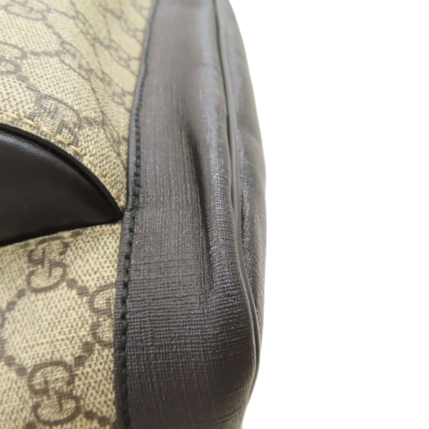 Gucci Brown Pvc Backpack ( )
