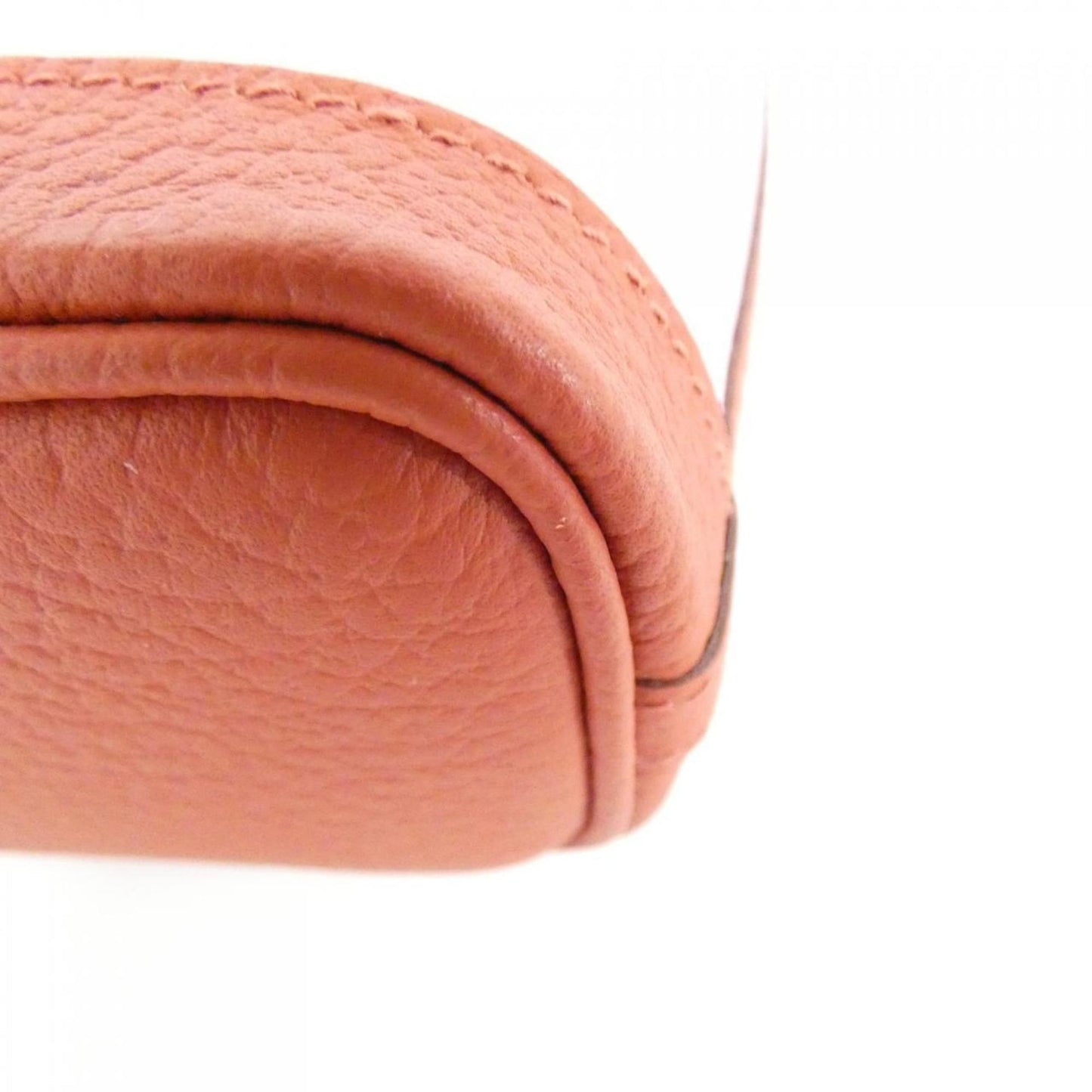 Hermes Pink Toile Officier Country Leather Handbag ( )