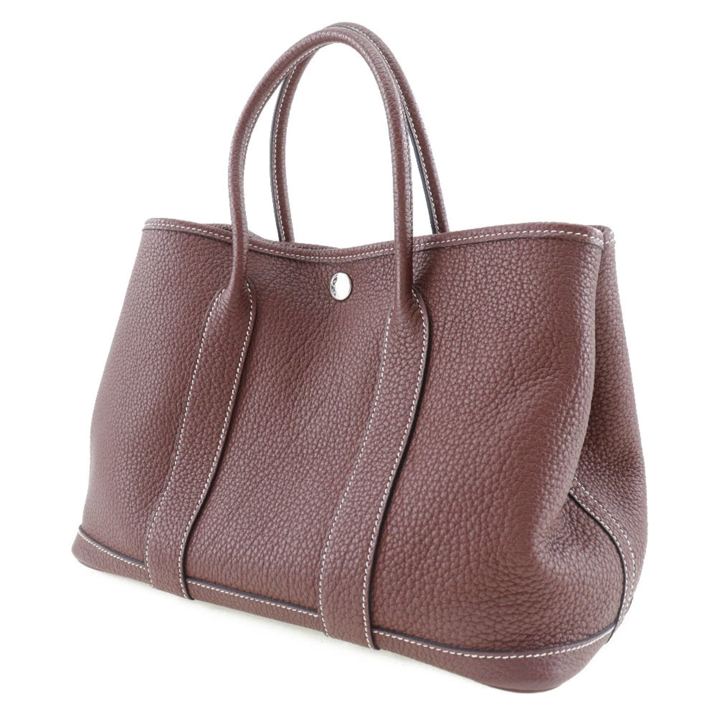 Hermes Rouge H Country Leather Handbag ( )