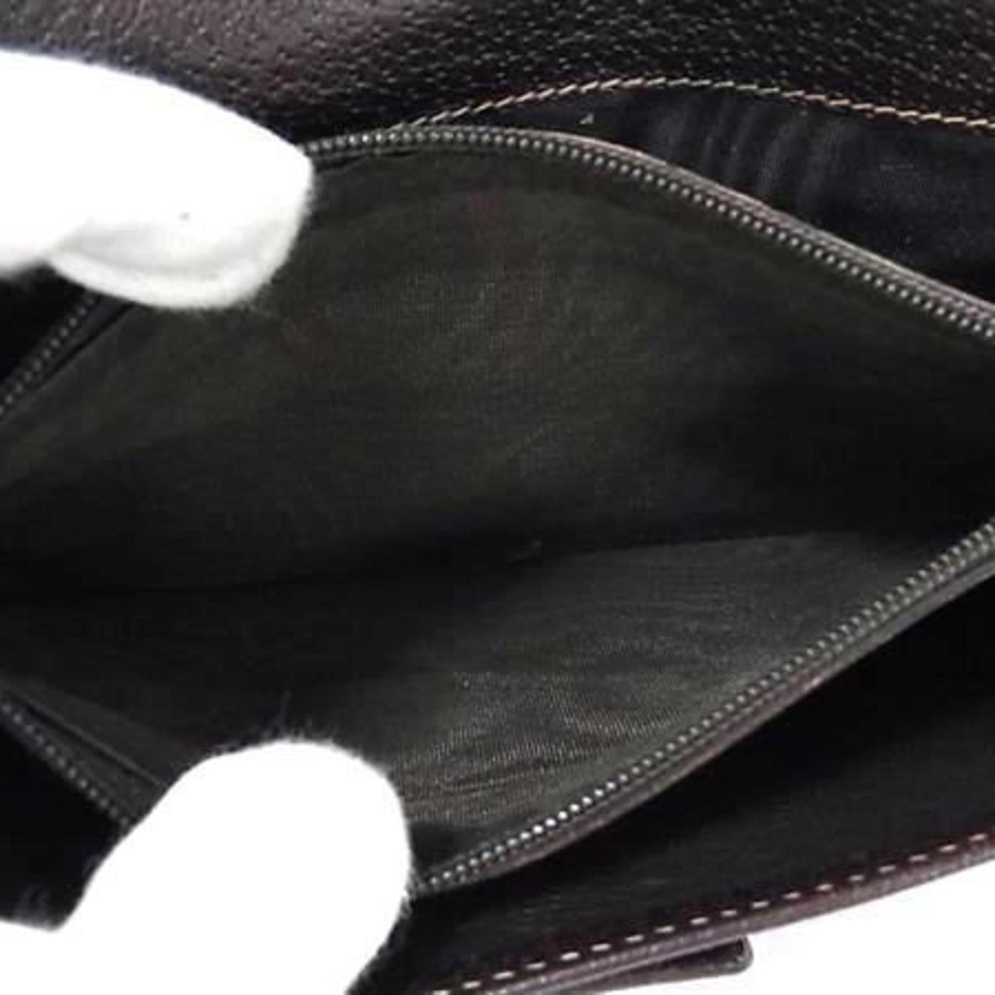 Gucci Brown Brown Gg Gg Canvas Leather Long Wallet (Bi-Fold) ( )