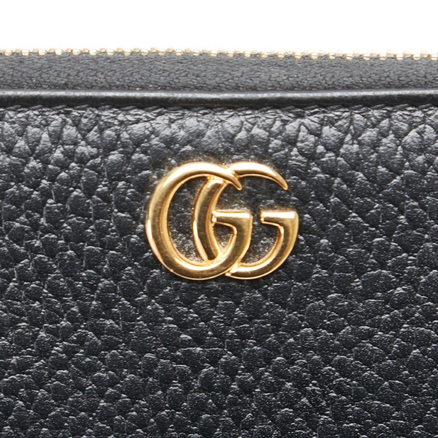 Gucci Black Leather Long Wallet (Bi-Fold) ( )