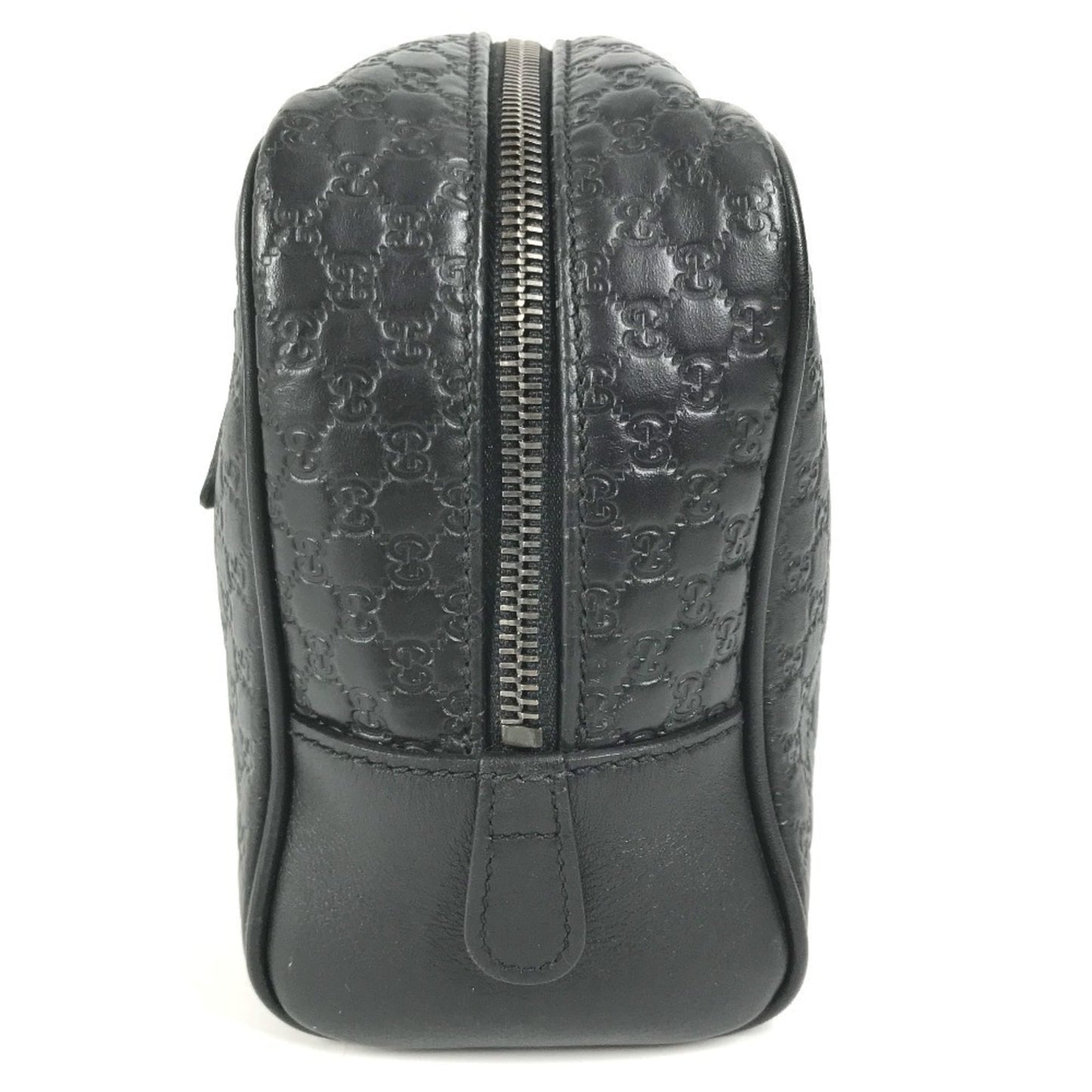 Gucci Guccissima Black Gg Leather Clutch Bag ( )