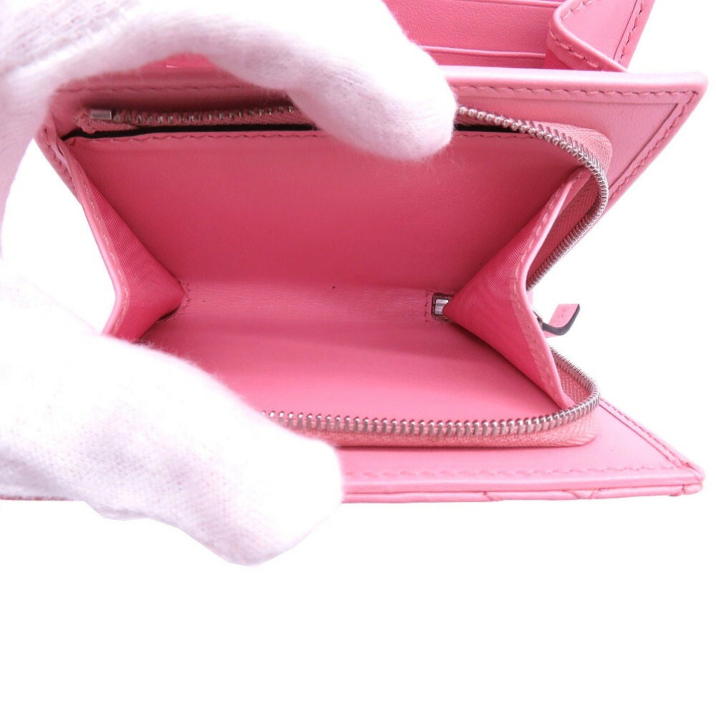 Gucci Pink Leather Wallet (Bi-Fold) ( )