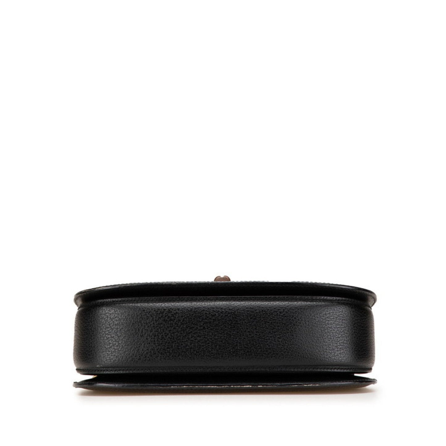 Gucci Black Leather Handbag Shoulder Bag ( )
