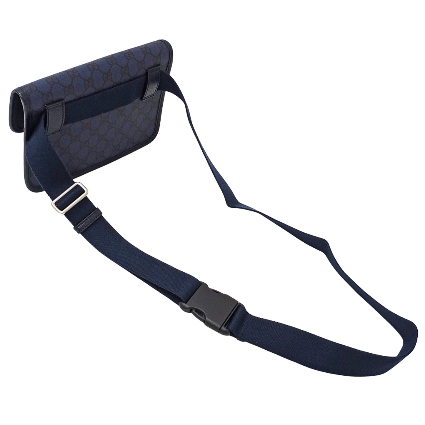 Gucci Navy Gg Supreme Shoulder Bag Sling Bag ( )