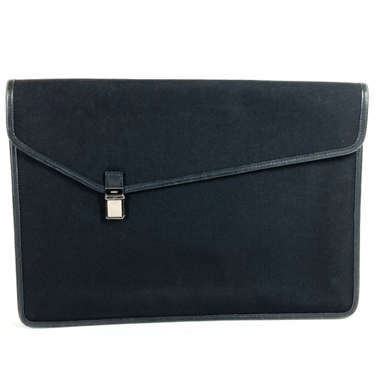 Gucci Black Nylon Clutch Bag Pouch ( )
