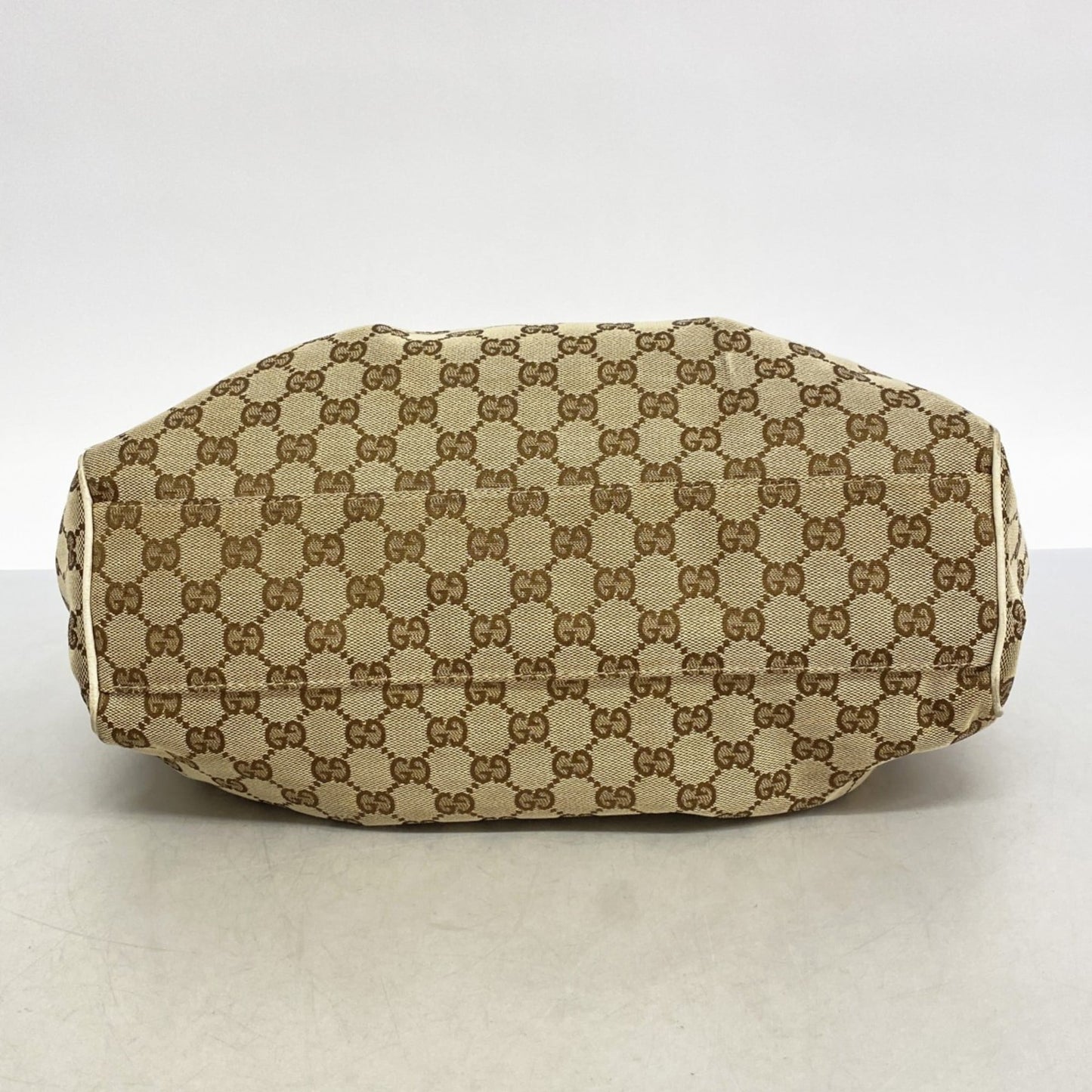 Gucci Brown Canvas Tote Bag ( )