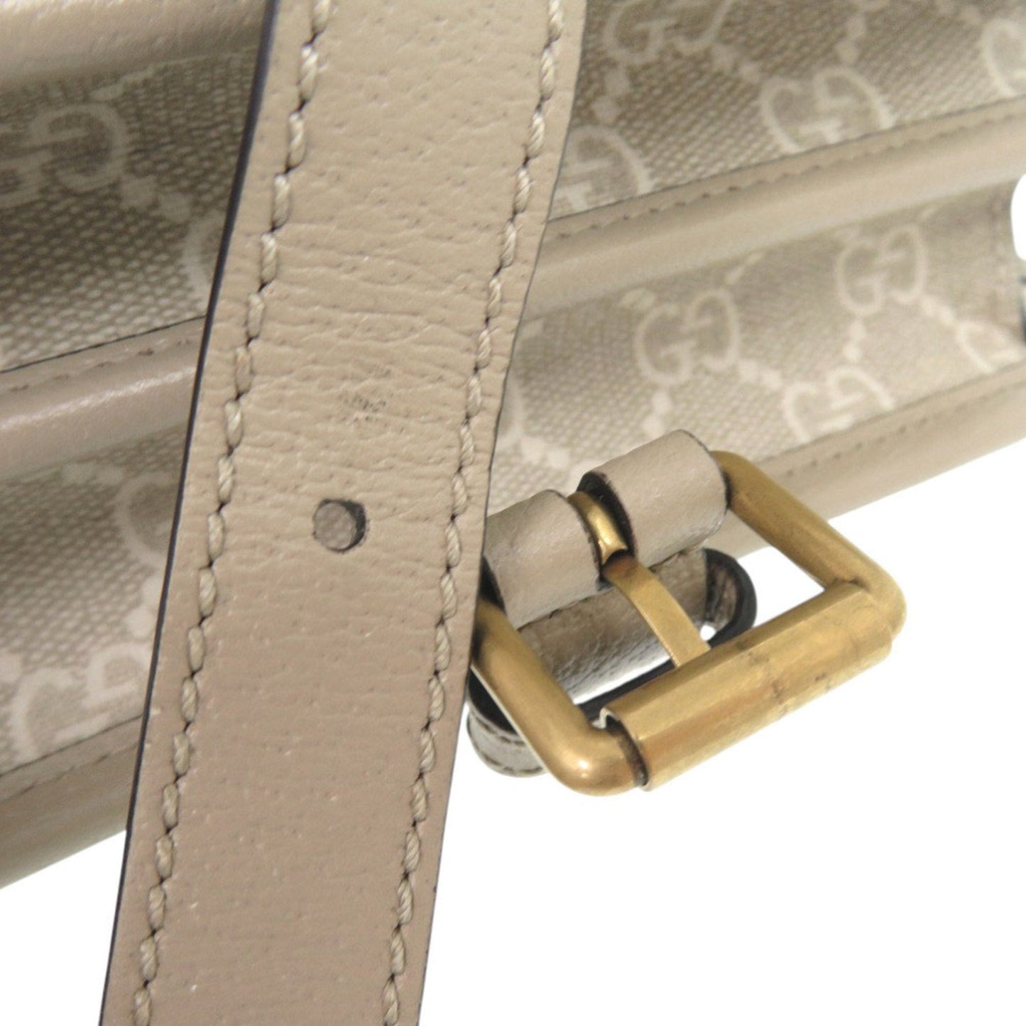 Gucci Beige Gg Supreme Shoulder Bag ( )