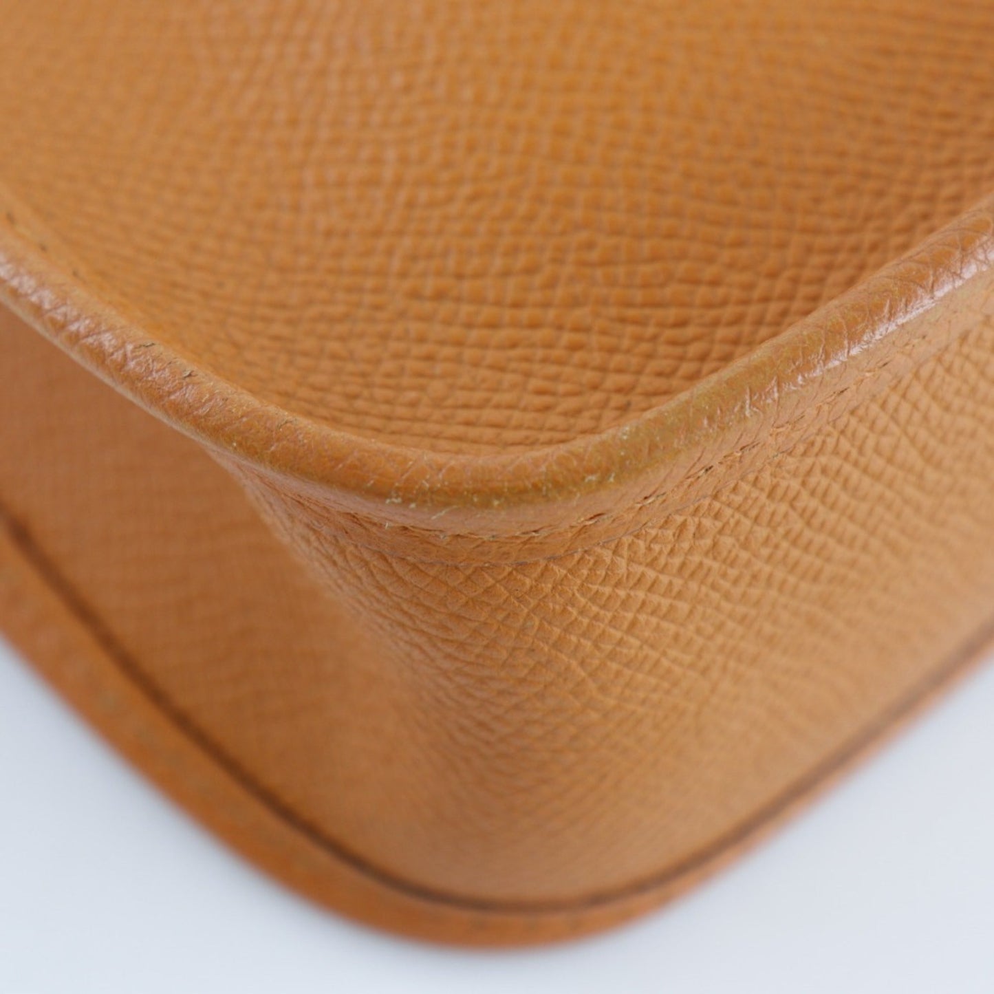 Hermes Orange Epsom Leather Shoulder Bag ( )