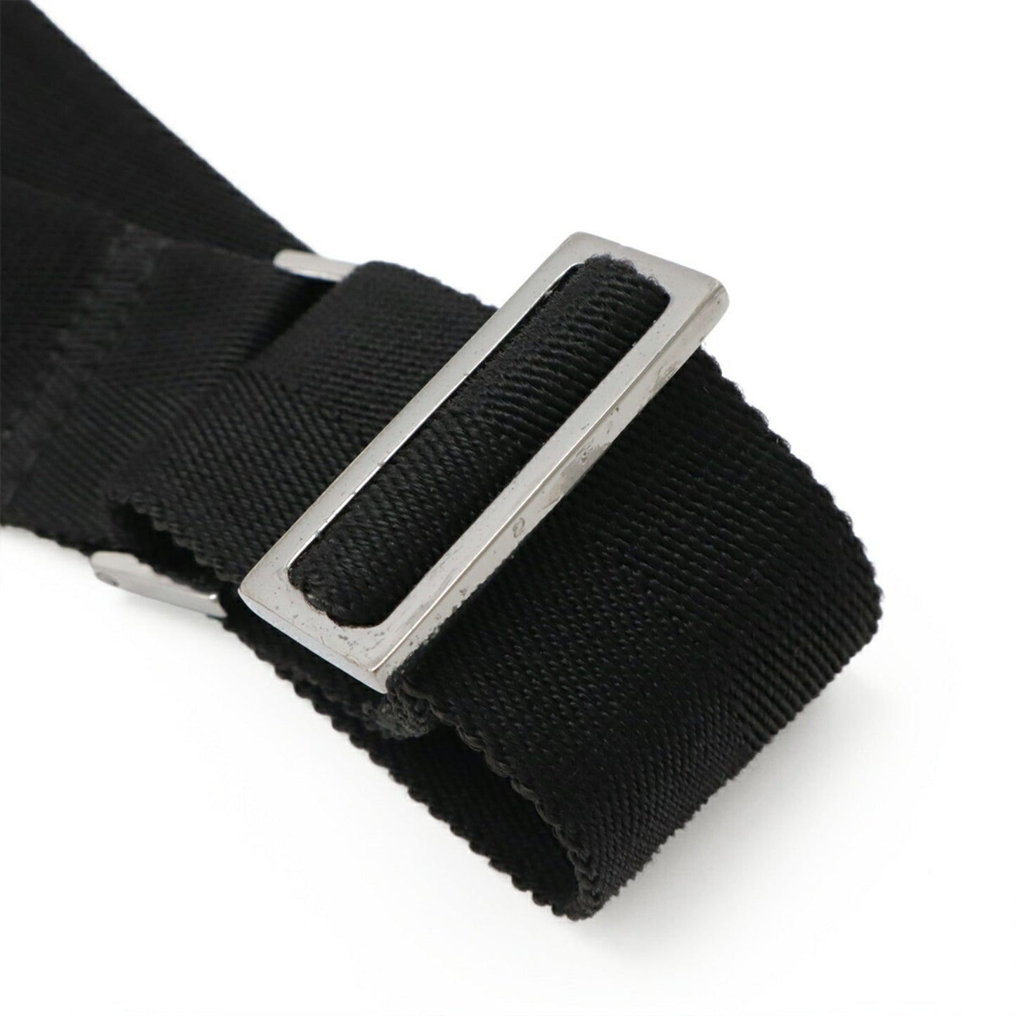 Gucci Black Gg Canvas Leather Shoulder Bag ( )
