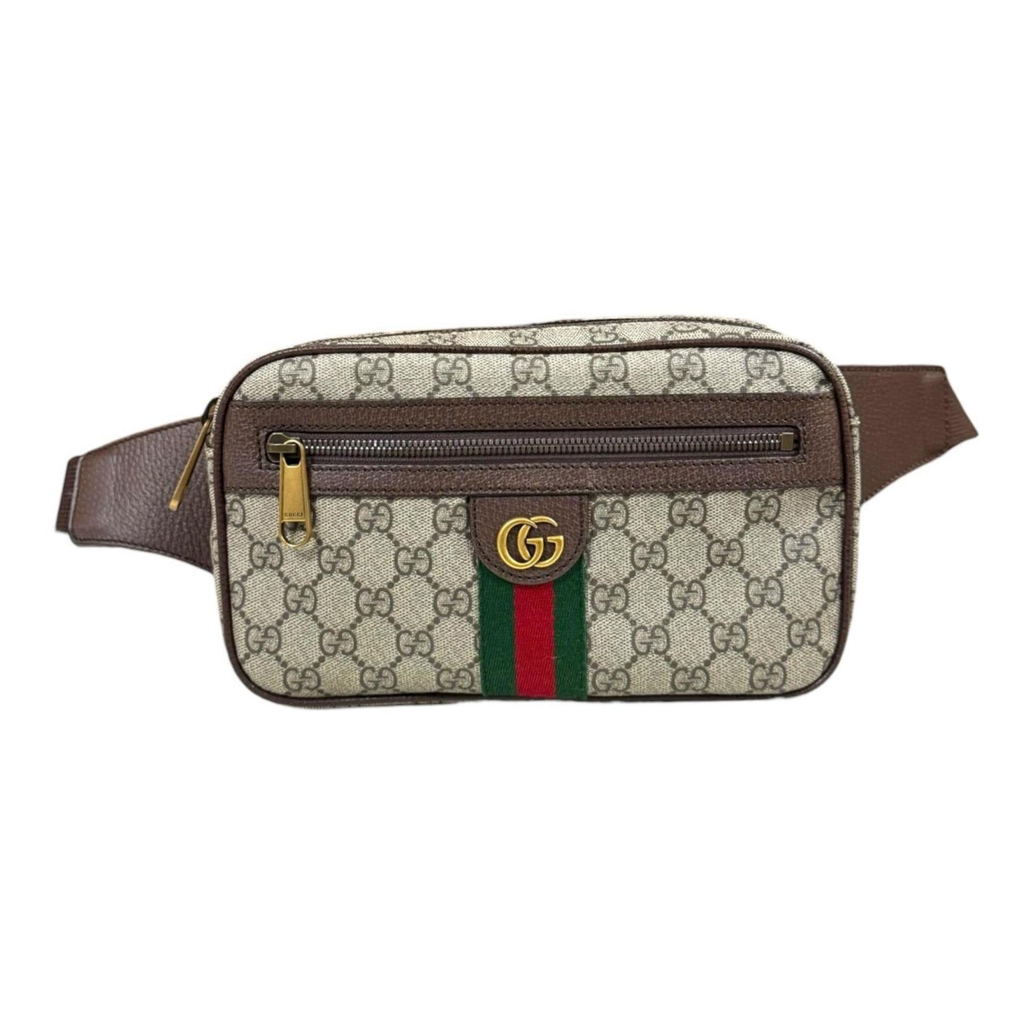 Gucci Beige Gg Supreme Sling Bag ( )
