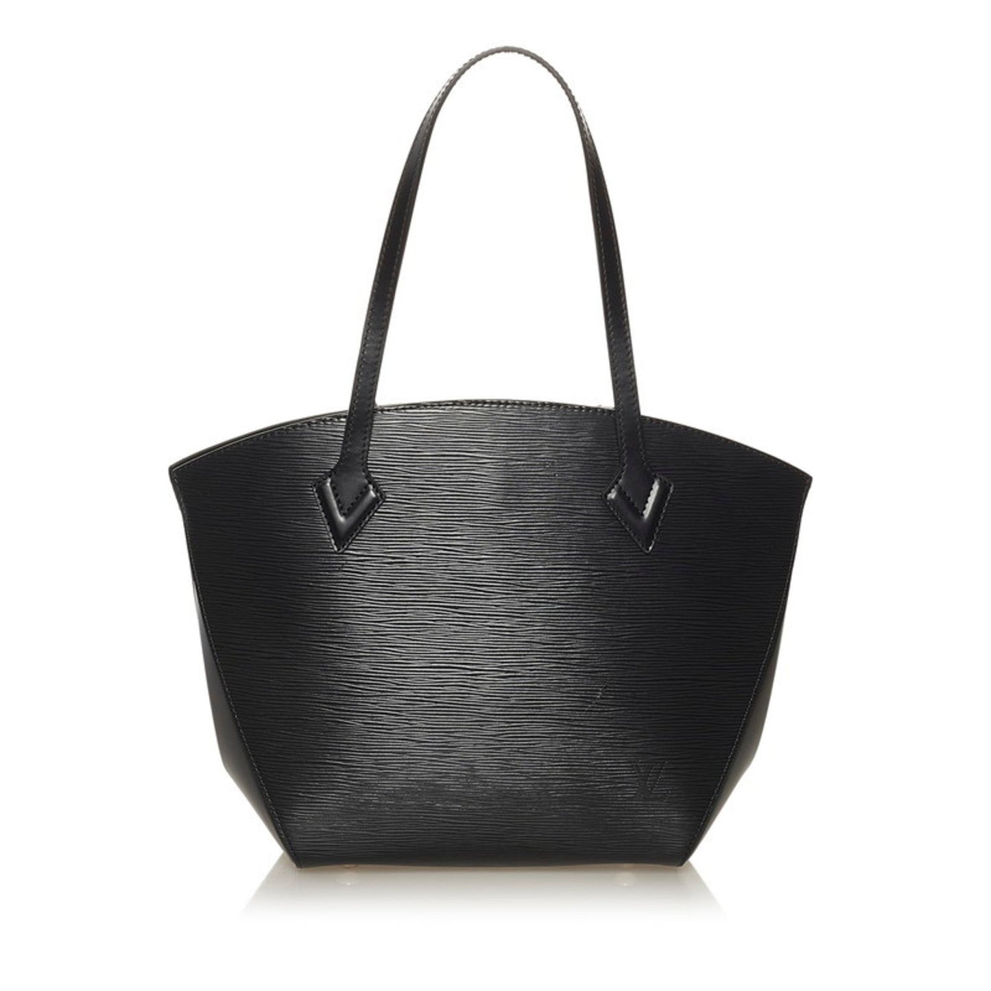 Louis Vuitton Epi Saint-Jacques Tote Bag Noir Black Leather Ladies LOUIS VUITTON