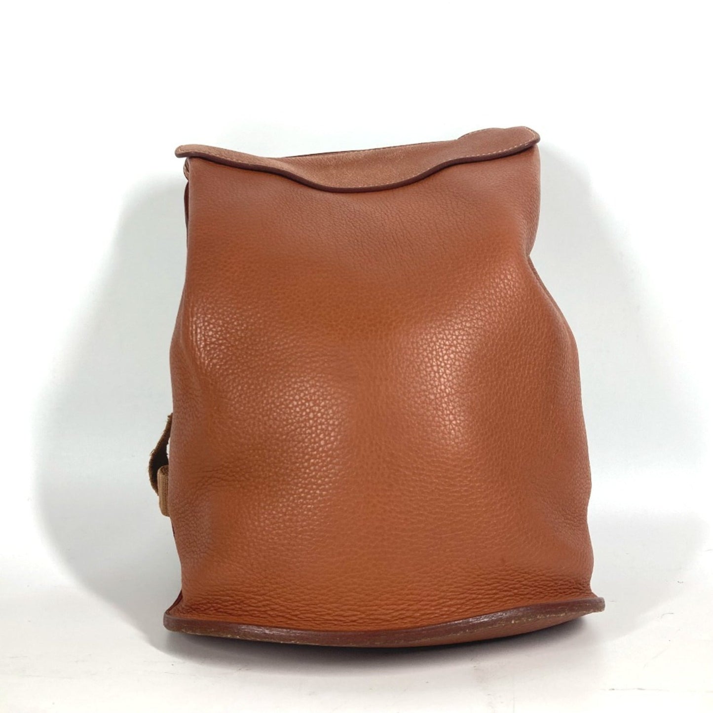 Hermes Brown Leather Backpack ( )