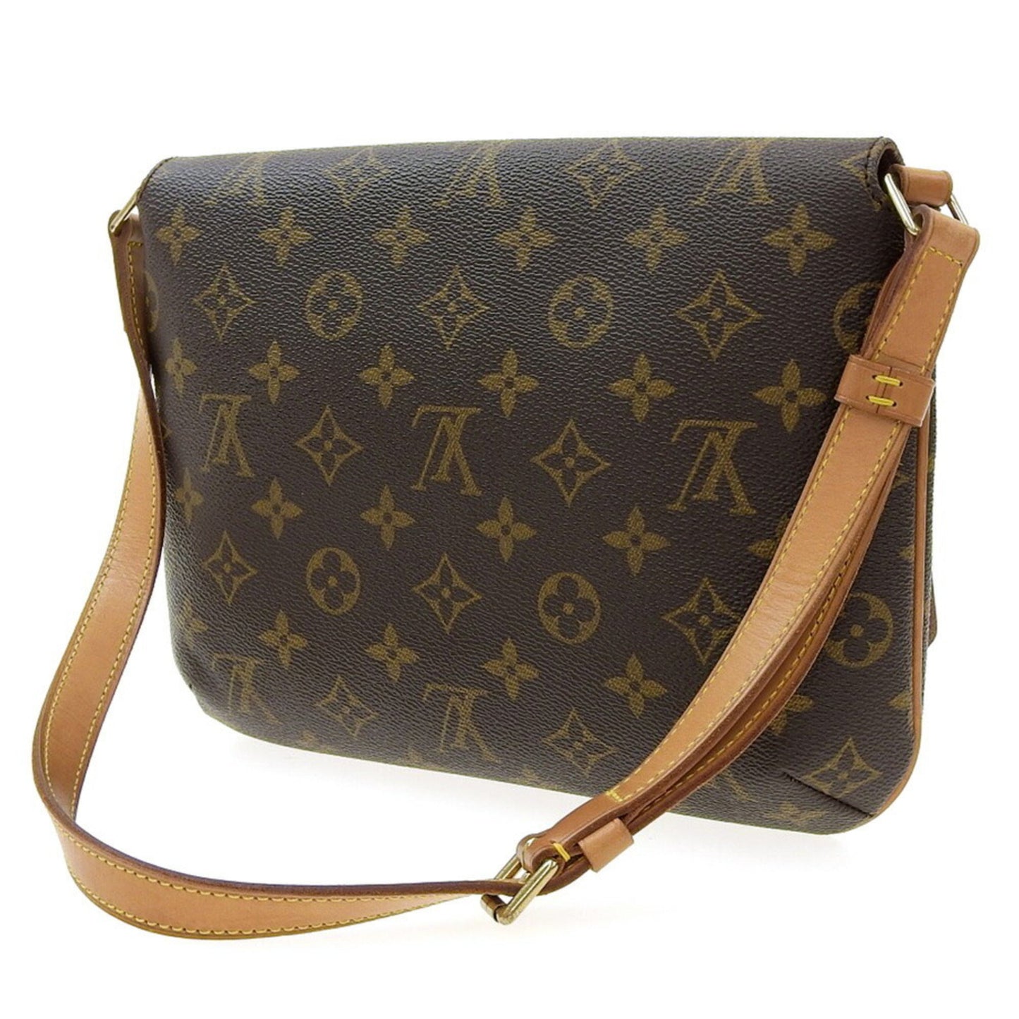 Louis Vuitton Monogram Musette Tango Ebene Short Shoulder Bag M51257