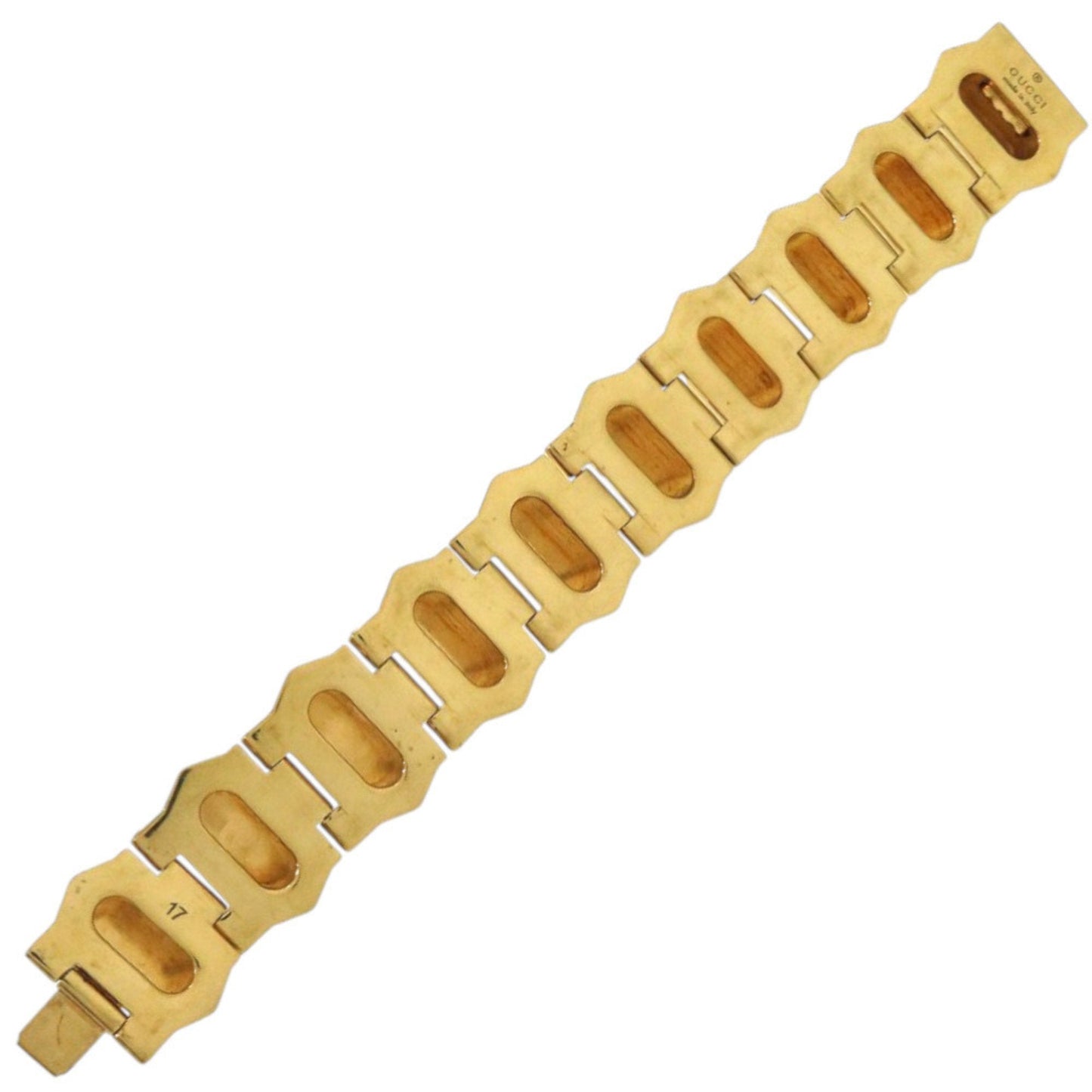 Gucci Gold Brass Charm Bracelet ( )