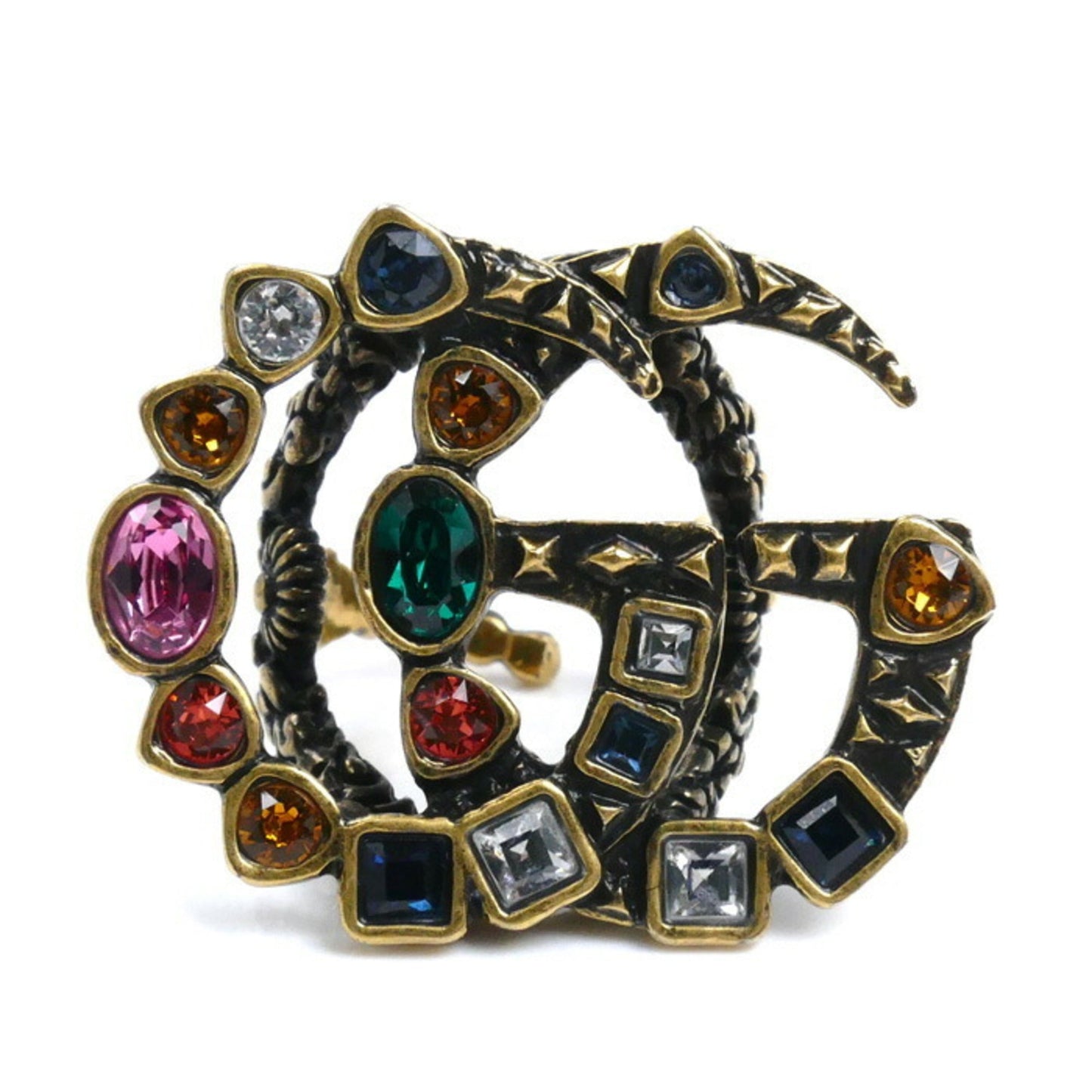 Gucci Gold Multi-Color Band Ring ( )