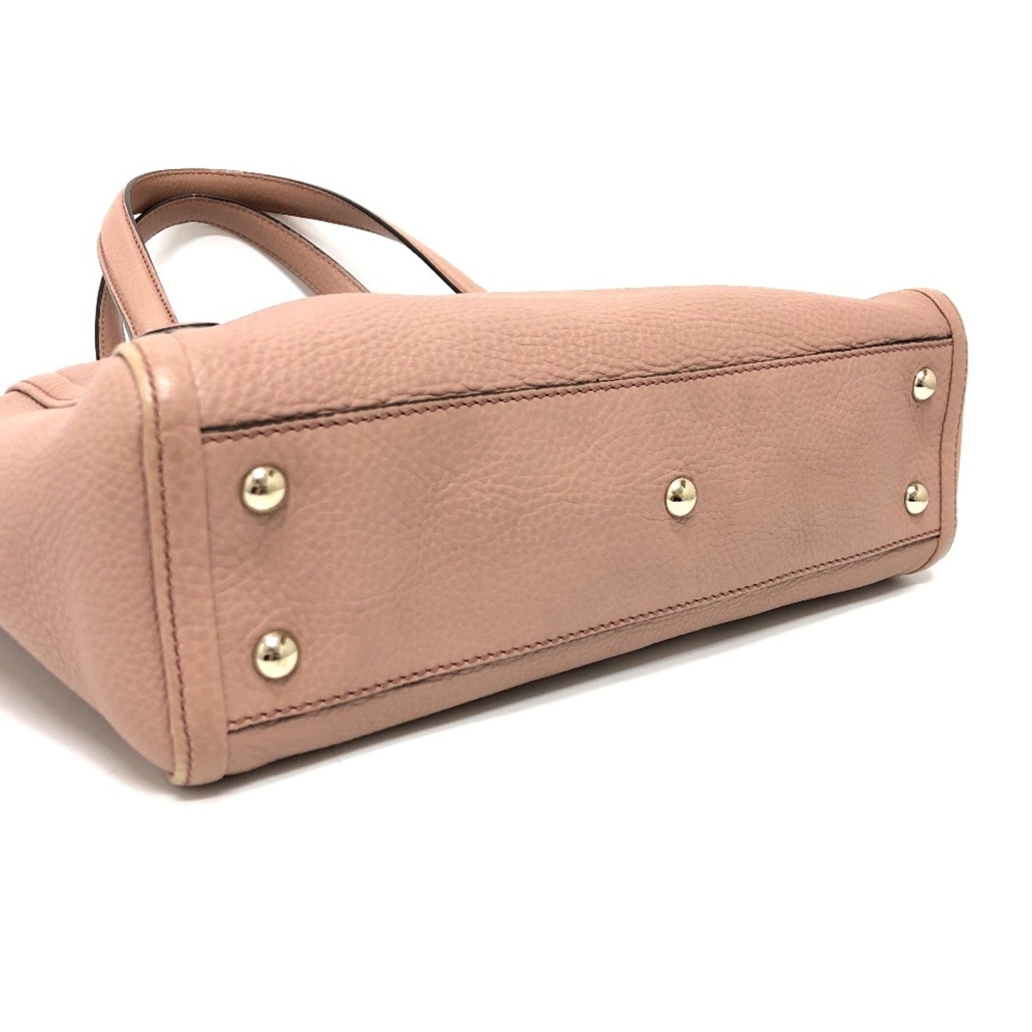 Gucci Beige Leather Handbag ( )