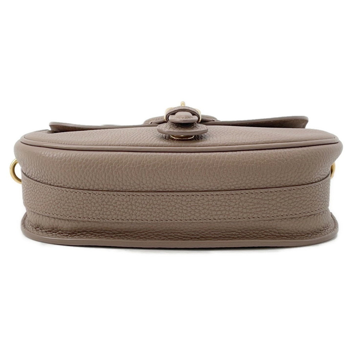 Christian Dior Grayish Leather Shoulder Bag ()