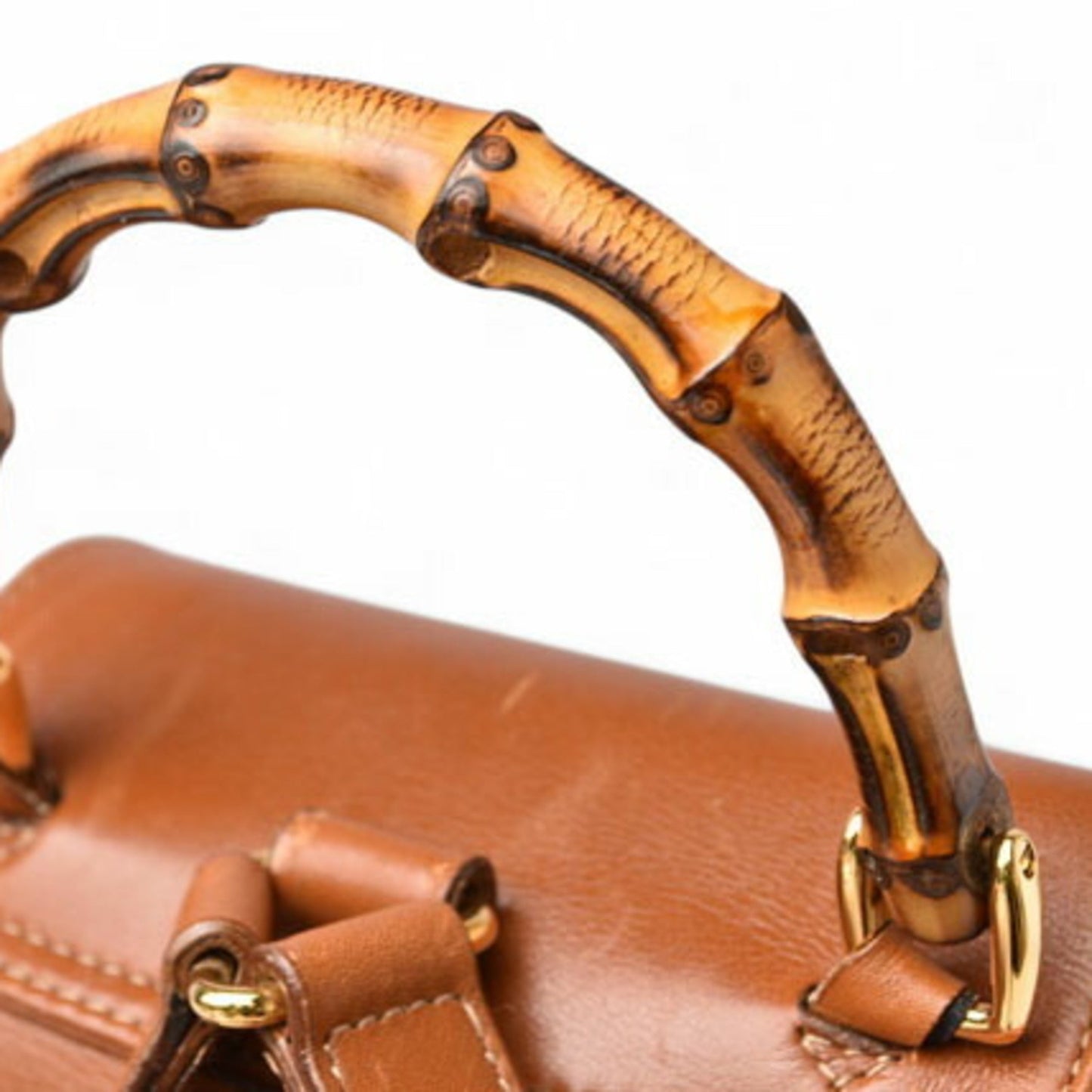 Gucci Brown Leather Backpack ( )