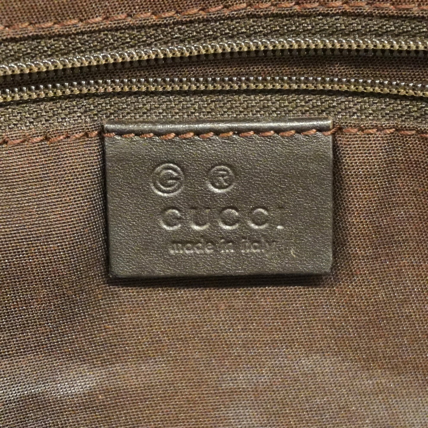 GUCCI Auth  GG Canvas 130736 Women's GG Canvas Tote Bag Brown