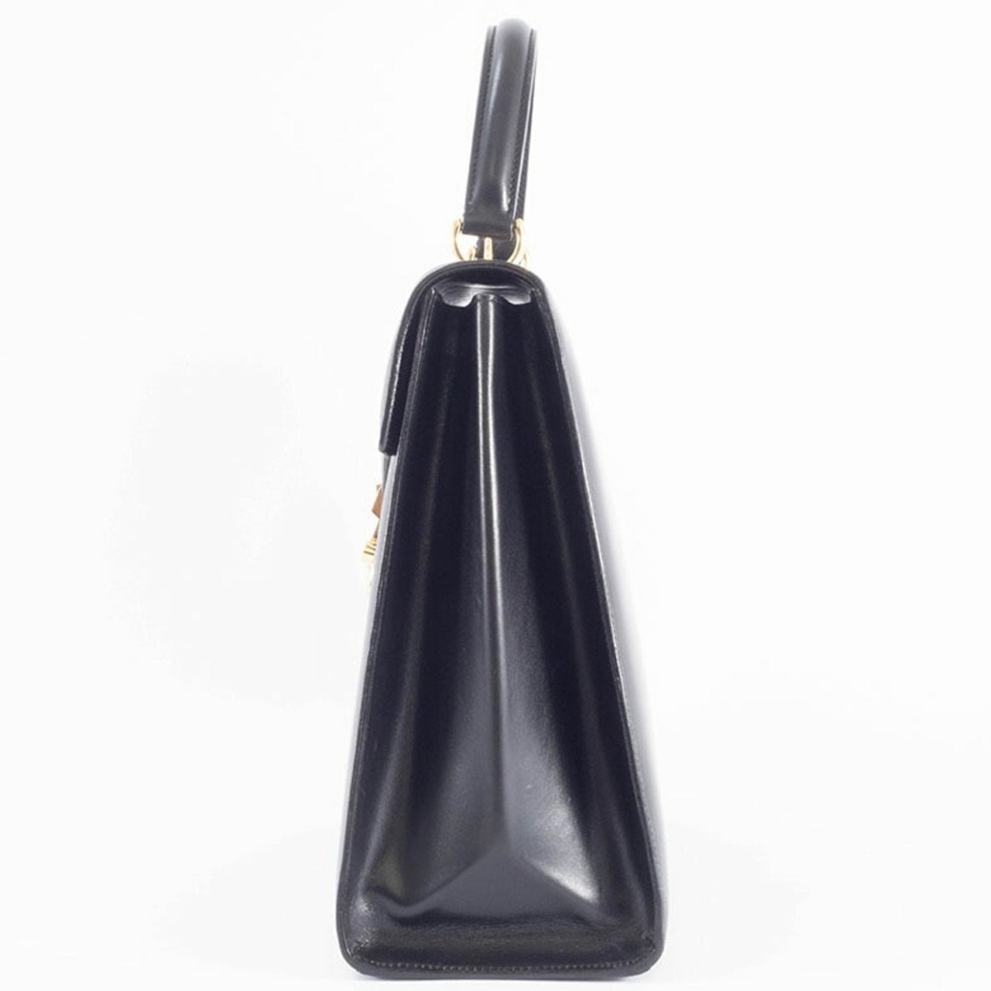 Gucci Black Leather Handbag ( )