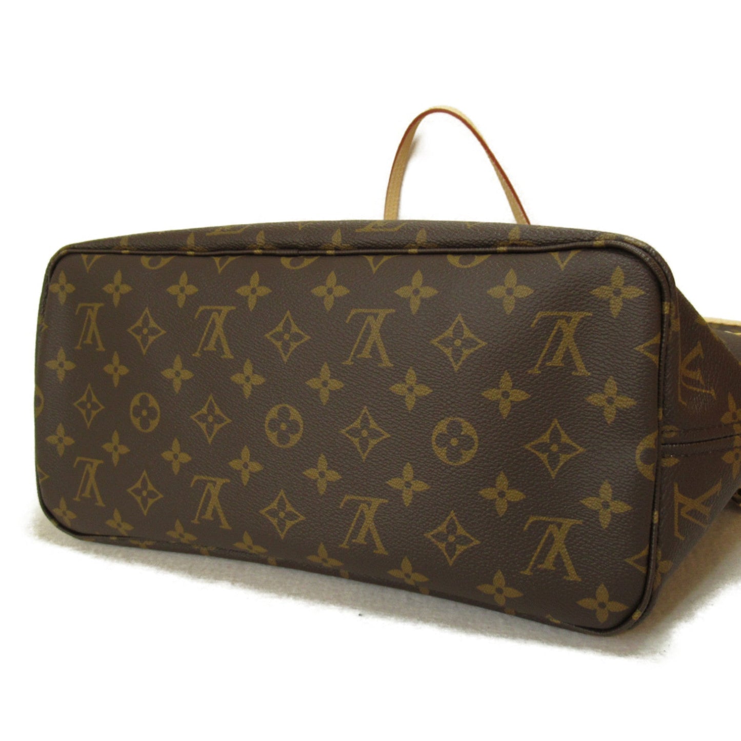LOUIS VUITTON Neverfull MM Brown Beige Monogram PVC coated canvas Tote