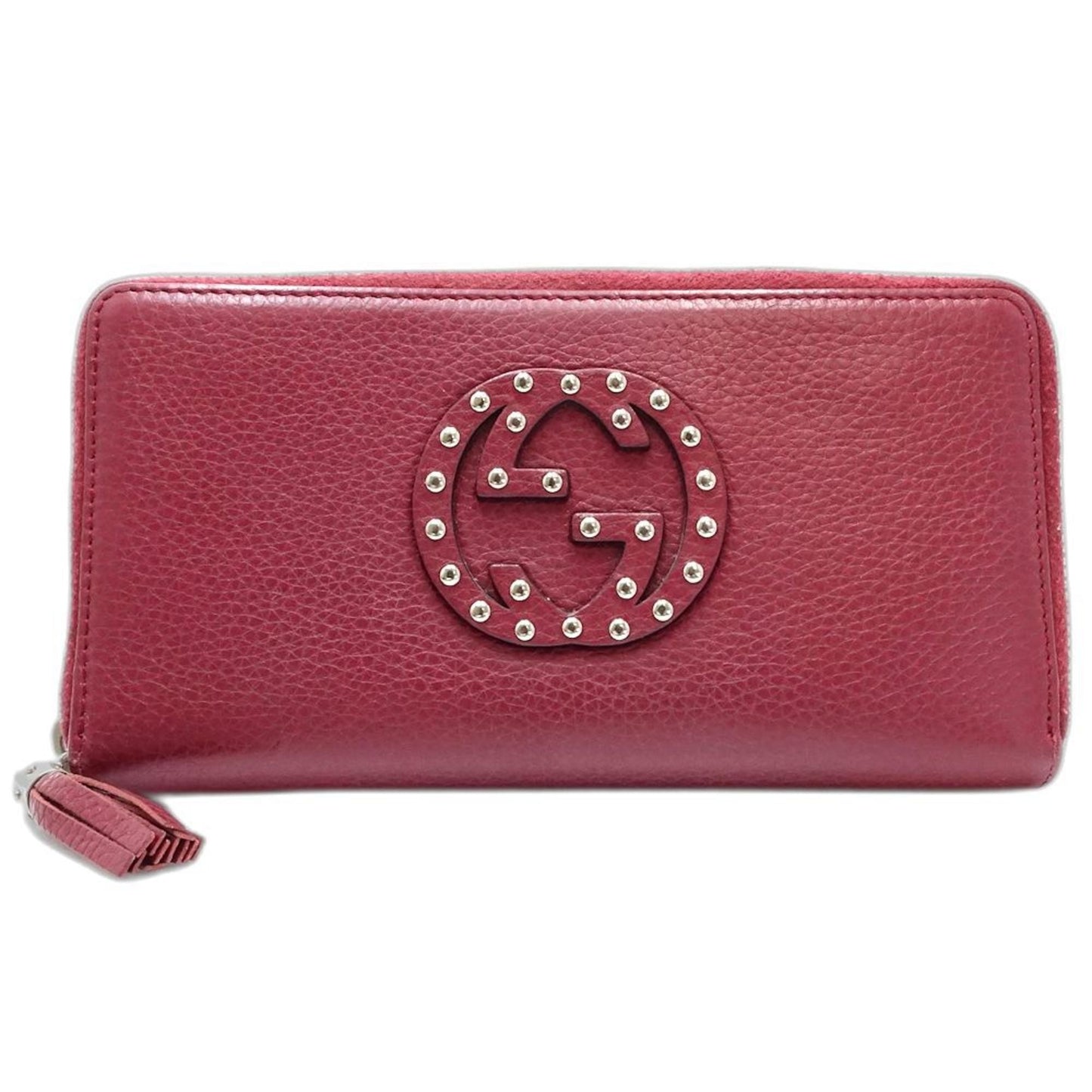 Gucci Soho Bordeaux Leather Long Wallet (Bi-Fold) ( )