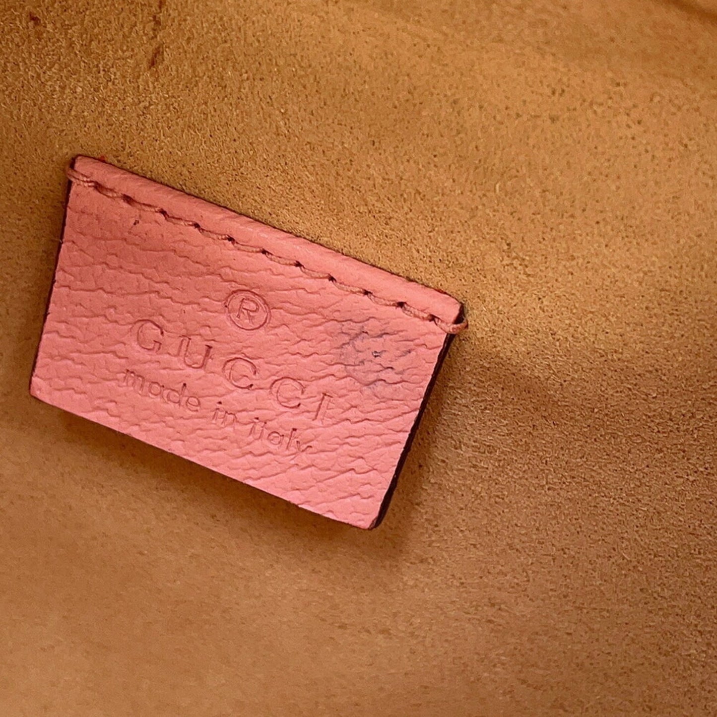 Gucci Pink Leather Handbag ( )