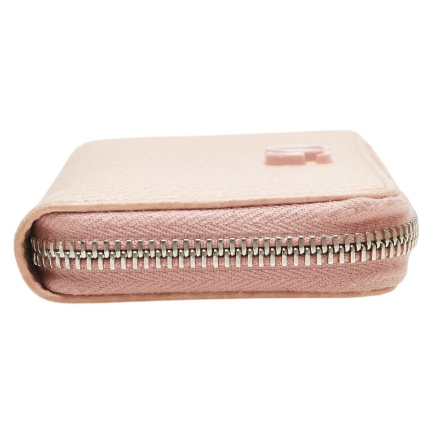 Gucci Pink Leather Coin Purse/Coin Case ( )