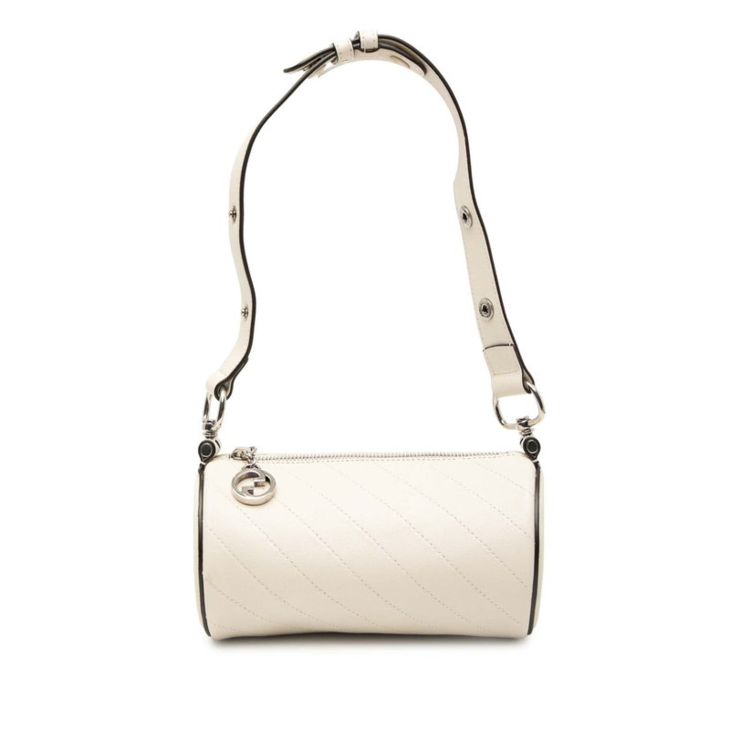 Gucci Ivory White Leather Shoulder Bag ( )