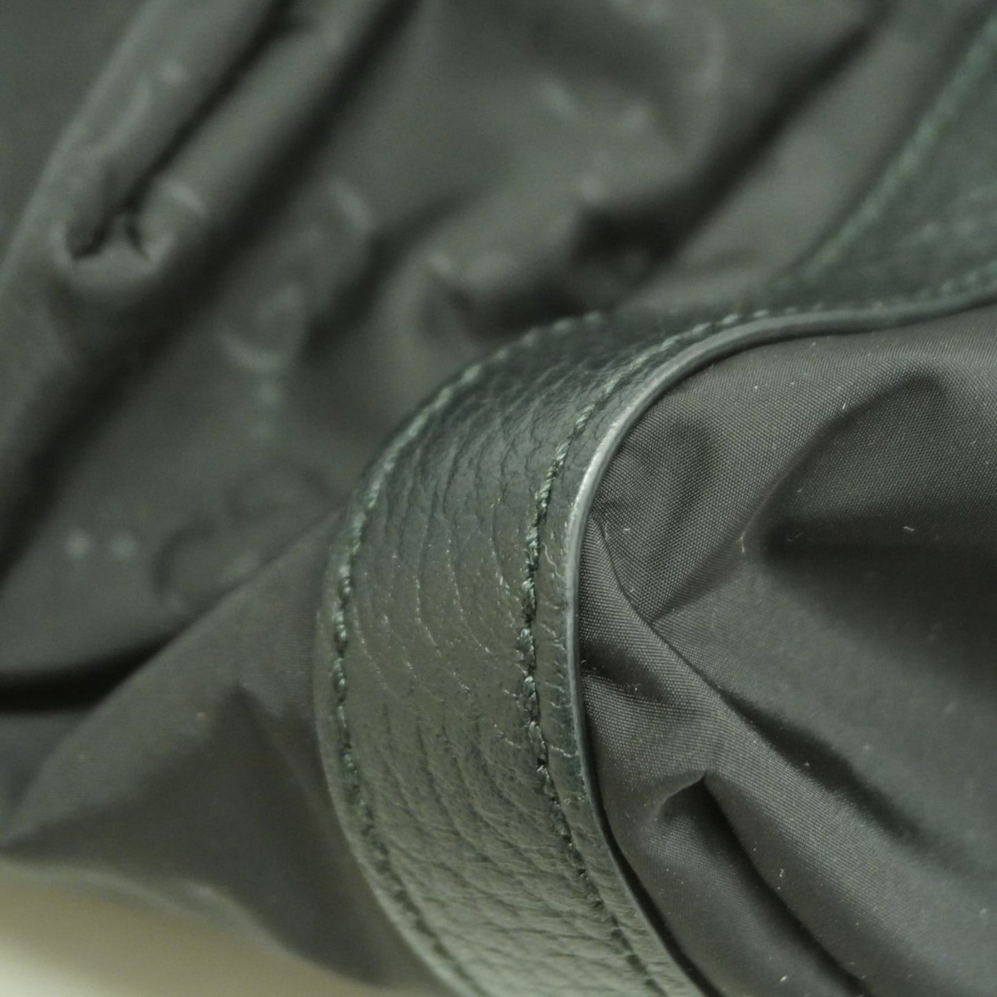 Gucci Black Nylon Backpack ( )