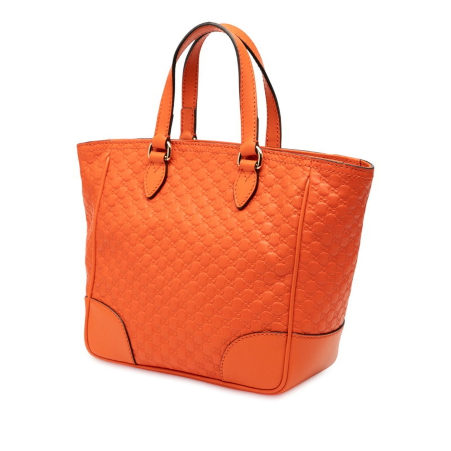 Gucci Orange Leather Handbag Shoulder Bag ( )
