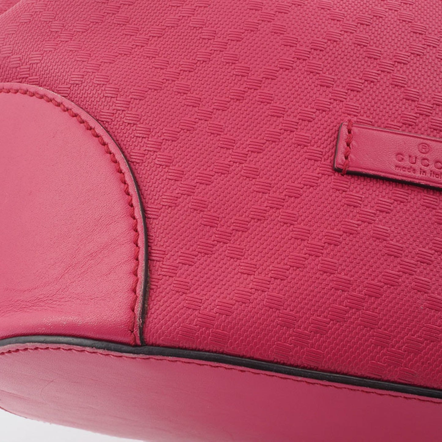 Gucci Pink Leather Shoulder Bag ( )
