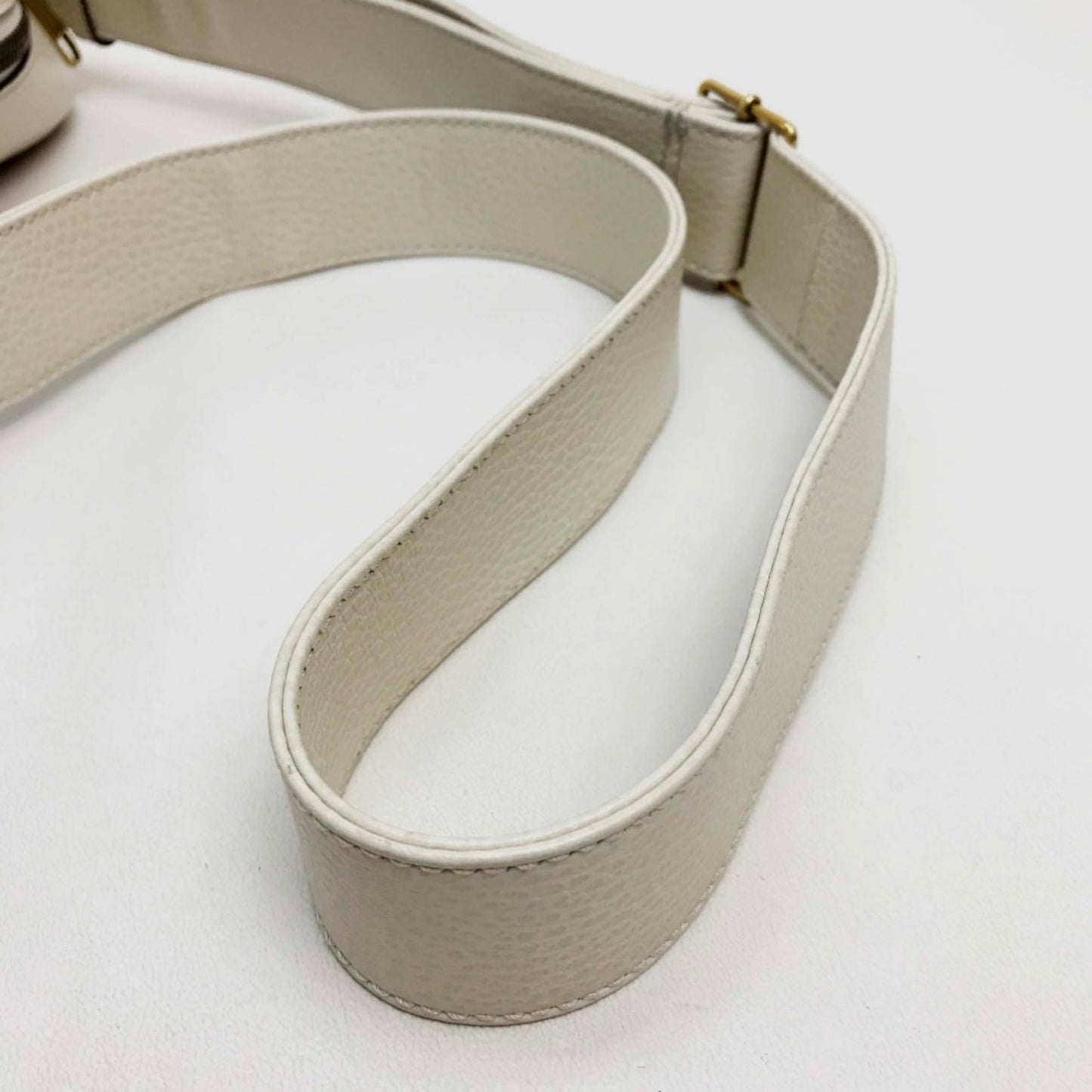 Gucci White Leather Shoulder Bag ( )