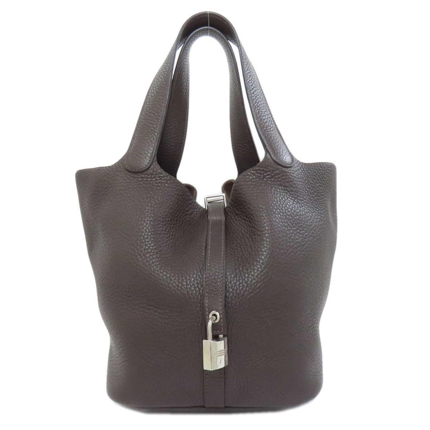Hermes Picotin Brown Handbag ( )