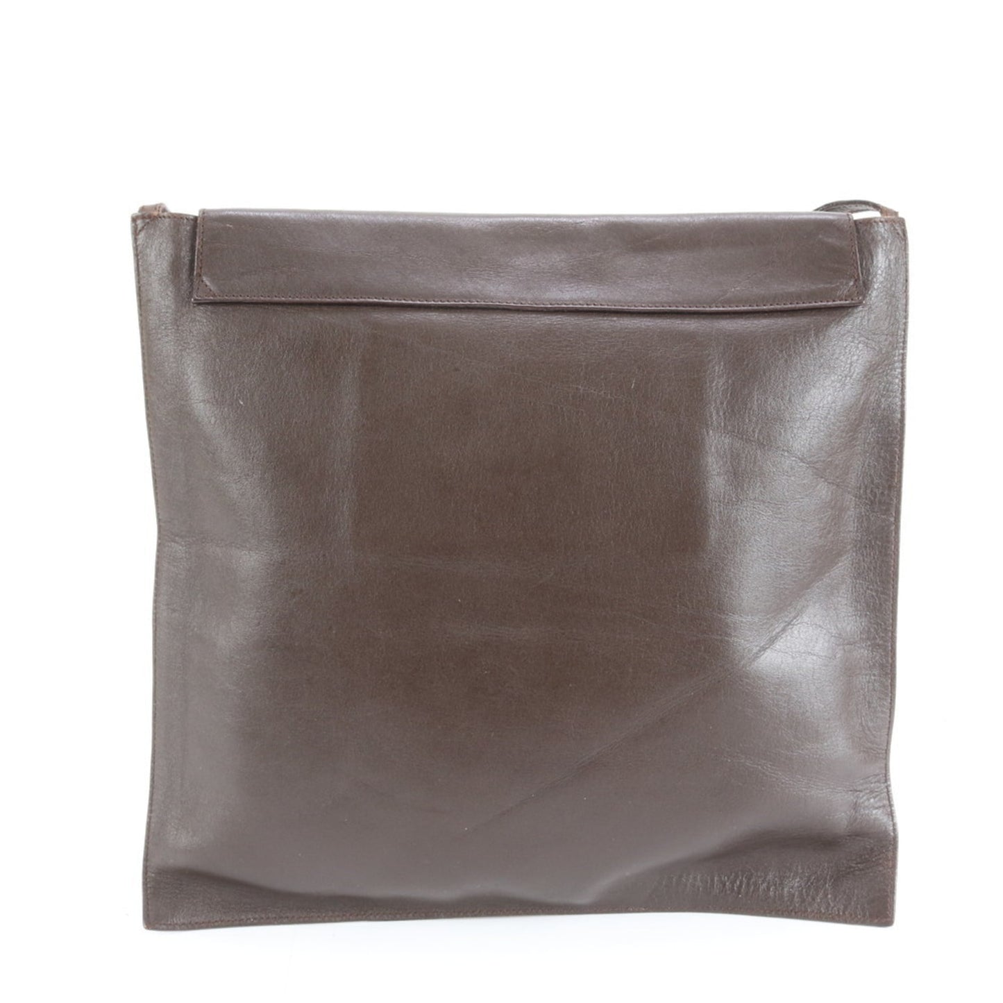 Gucci Brown Leather Shoulder Bag ( )