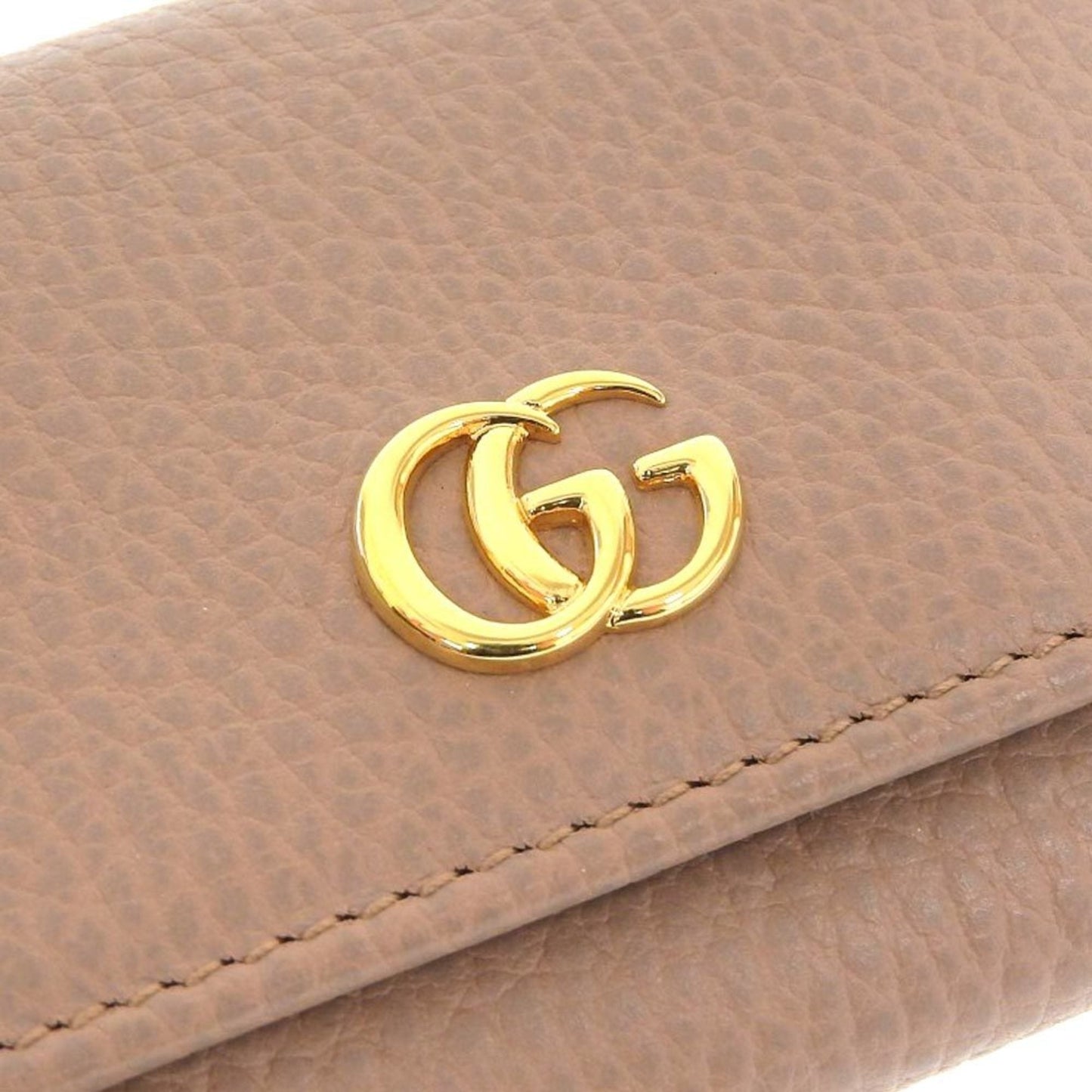 Gucci Beige Leather Coin Purse/Coin Case ( )