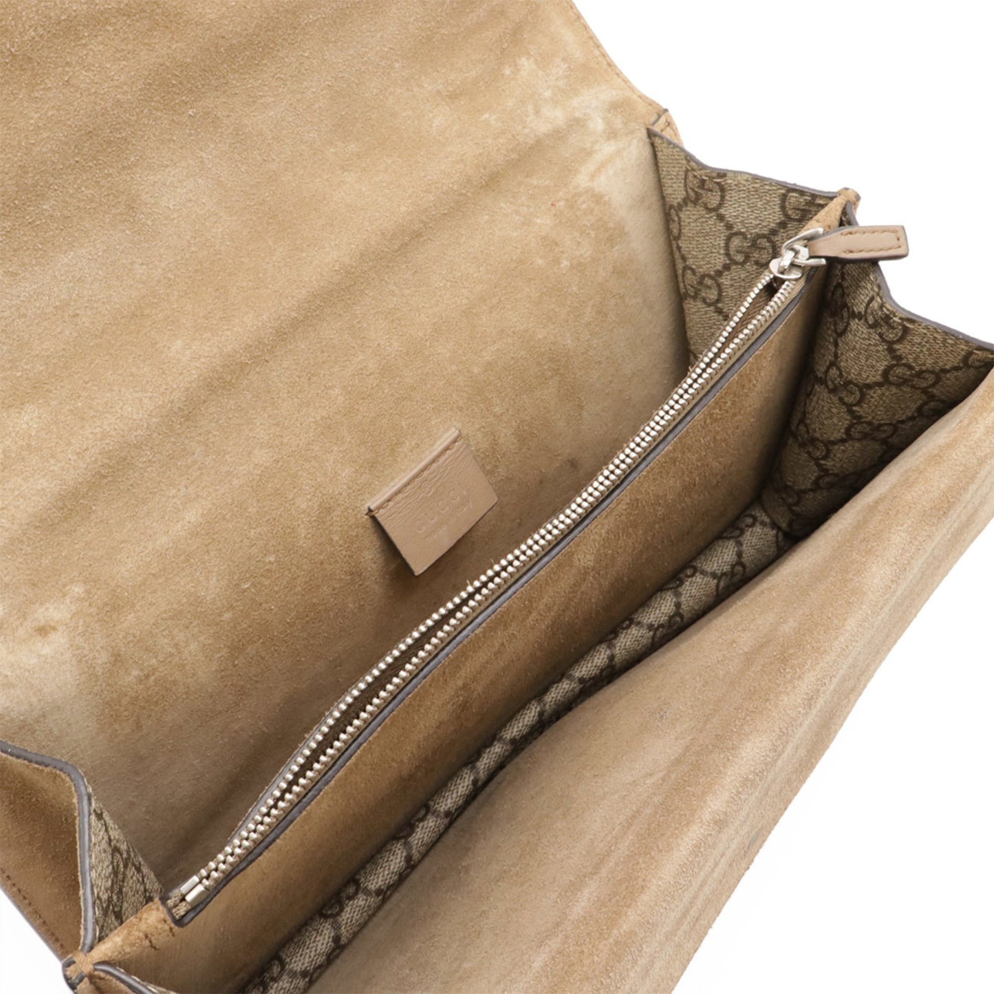 Gucci Beige Gg Supreme Shoulder Bag ( )