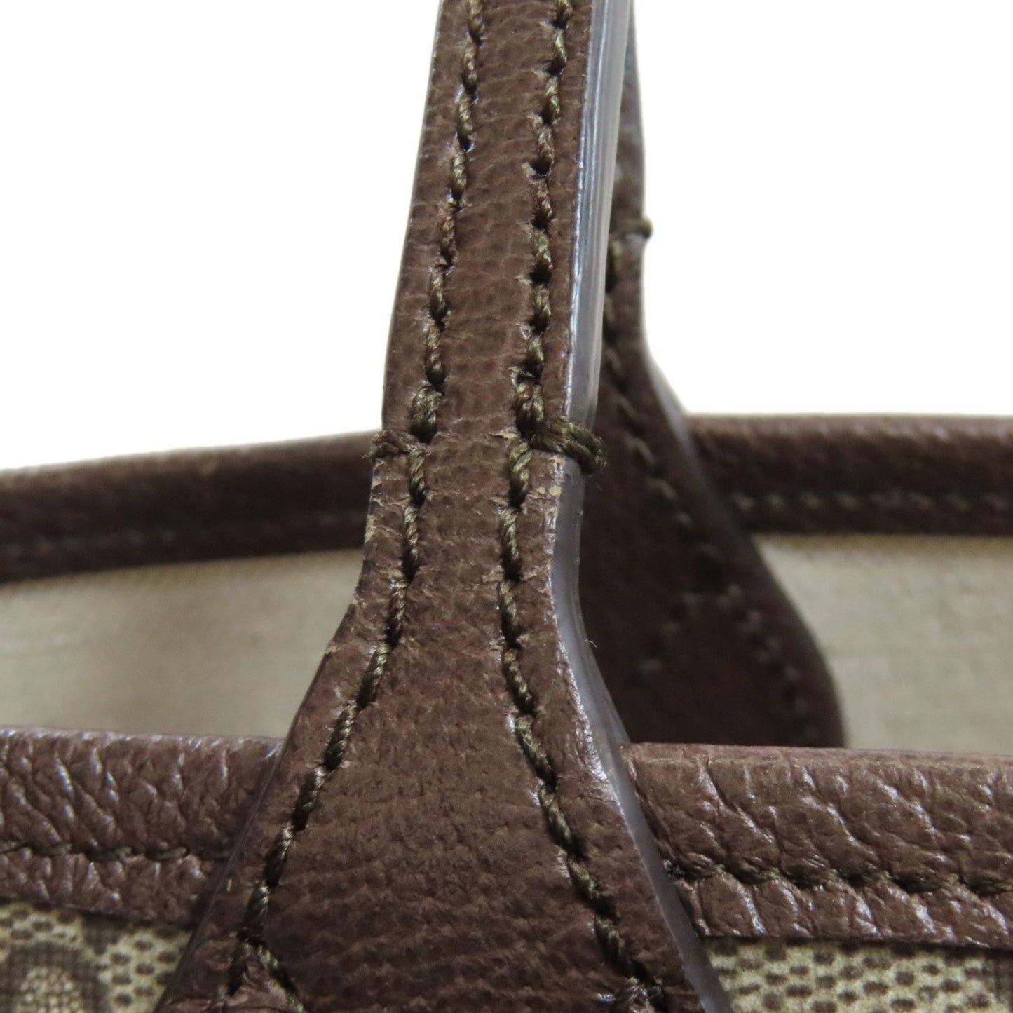 Gucci Brown Pvc Handbag ( )
