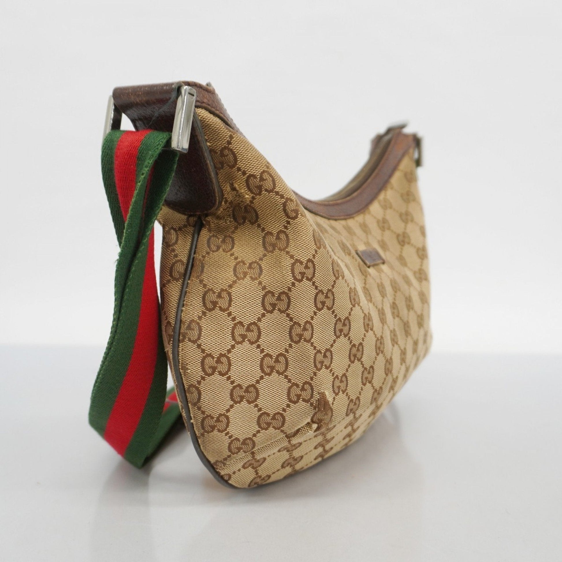 Gucci Canvas Shoulder Bag