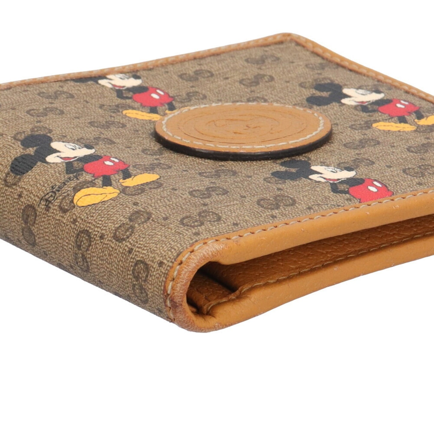 Gucci Brown Gg Supreme Canvas Wallet (Bi-Fold) ( )