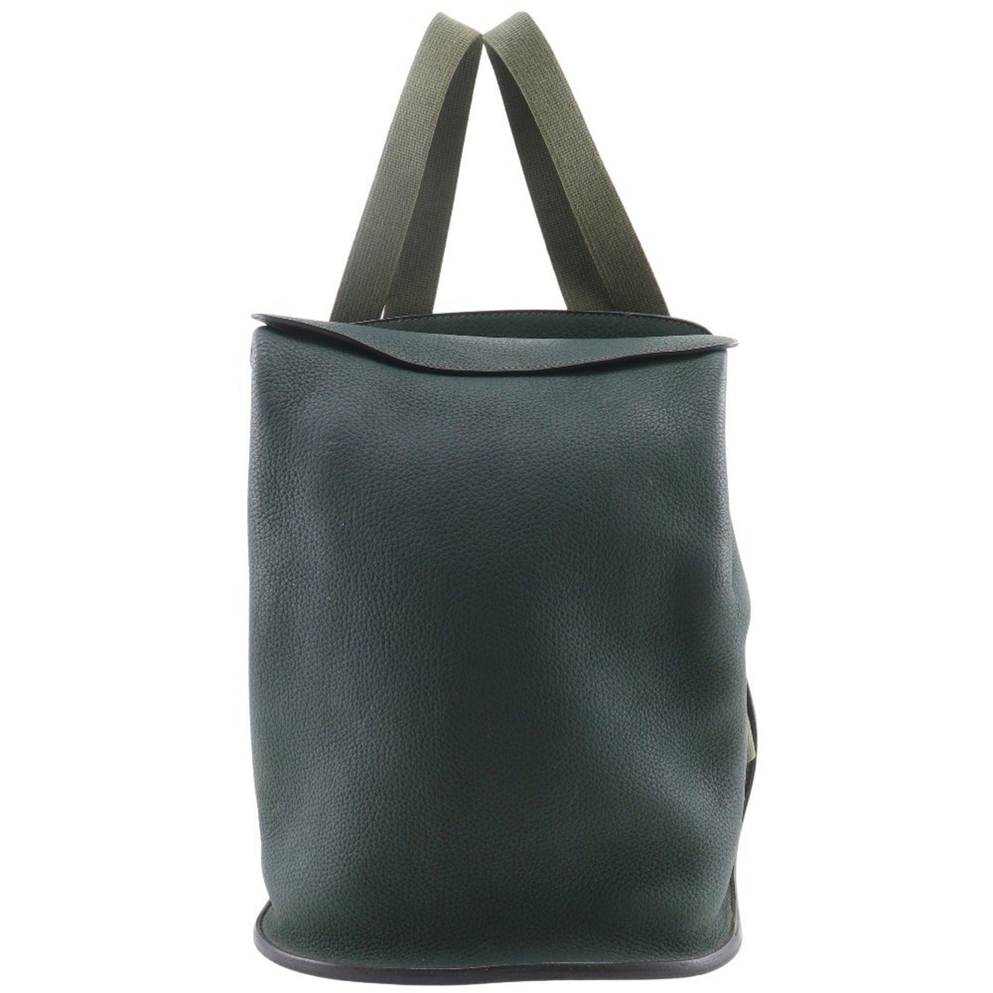 Hermes Green Leather Backpack ( )