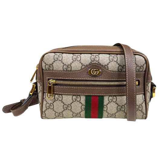 Gucci Ophidia Beige Gg Supreme Shoulder Bag ( )