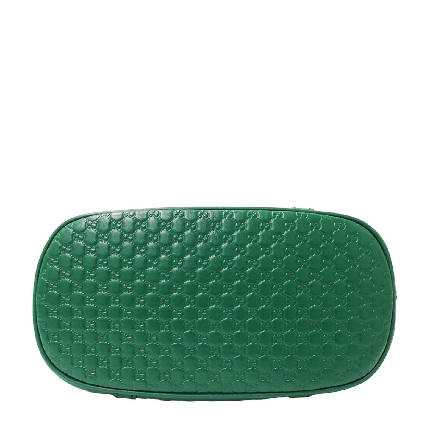 Gucci Green Leather Handbag Shoulder Bag ( )