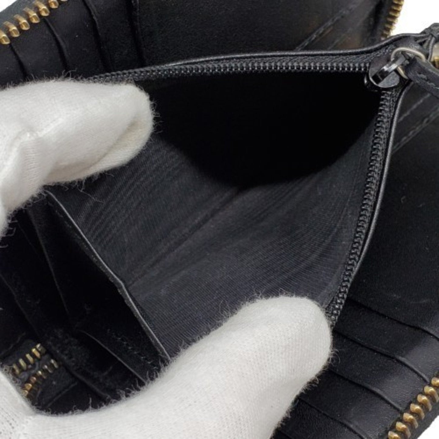 Gucci Black Leather Wallet (Bi-Fold) ( )