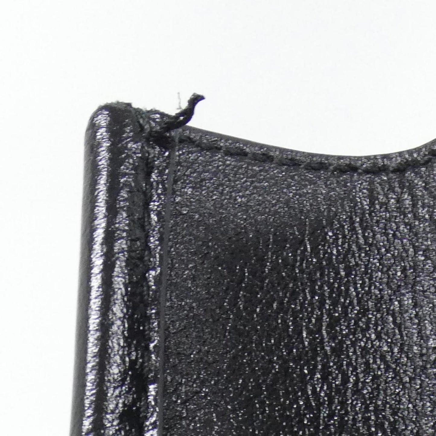Gucci Black Leather Handbag Tote Bag ( )