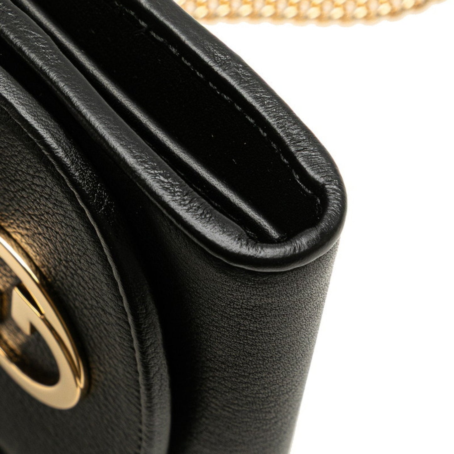 Gucci Black Chain/Shoulder Wallet ( )