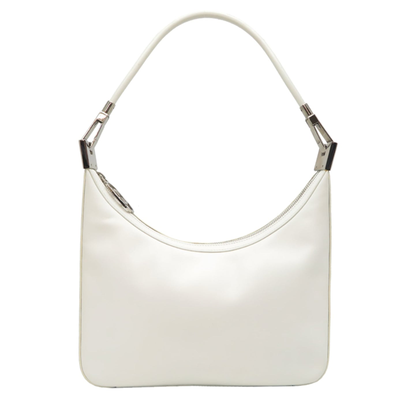 Gucci White Leather Shoulder Bag ( )